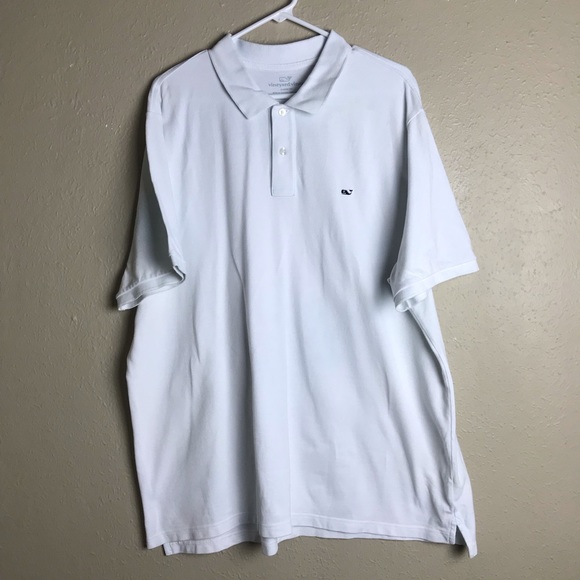 Vineyard Vines Other - Vineyard Vines white polo xl W3 READ